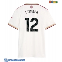 Fotballdrakt Dame Arsenal Jurrien Timber #12 Tredjedrakt 2025-26 Kortermet